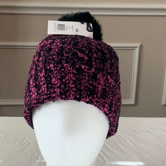 Spyder GIRLS FIRECRACKER Hat - Blk/Ras - Picture 2 of 12